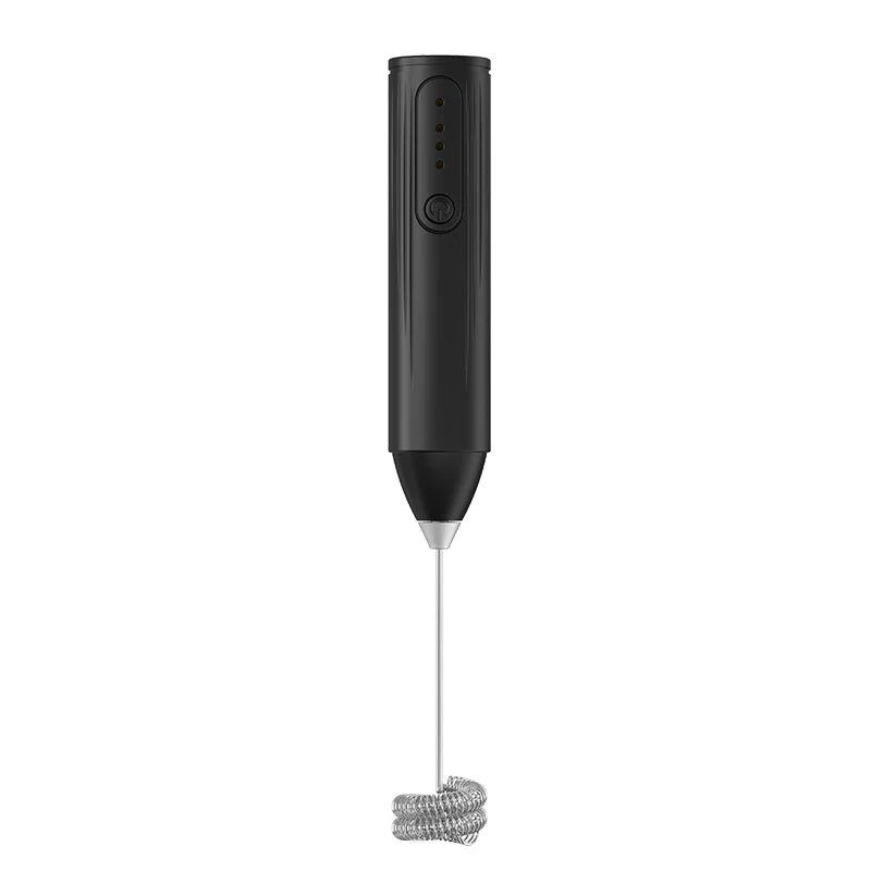 Handheld WhiskAutomatic Stainless Steel Mini Portable Blender 3 Speed Adjustable USB Rechargeable Blender Milk Frother