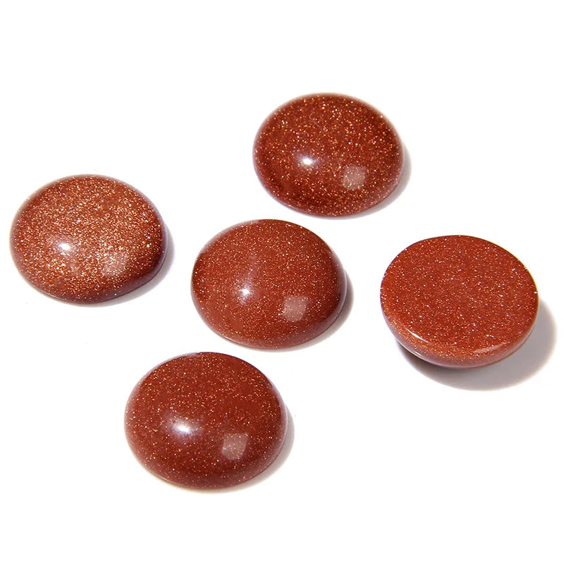 4/6/8/10/12/14mm Natural Stone Cabochon Round Semi-precious Cameo Fit DIY Ring Earring Bracelet Jewelry Making Finding 10pcs/lot
