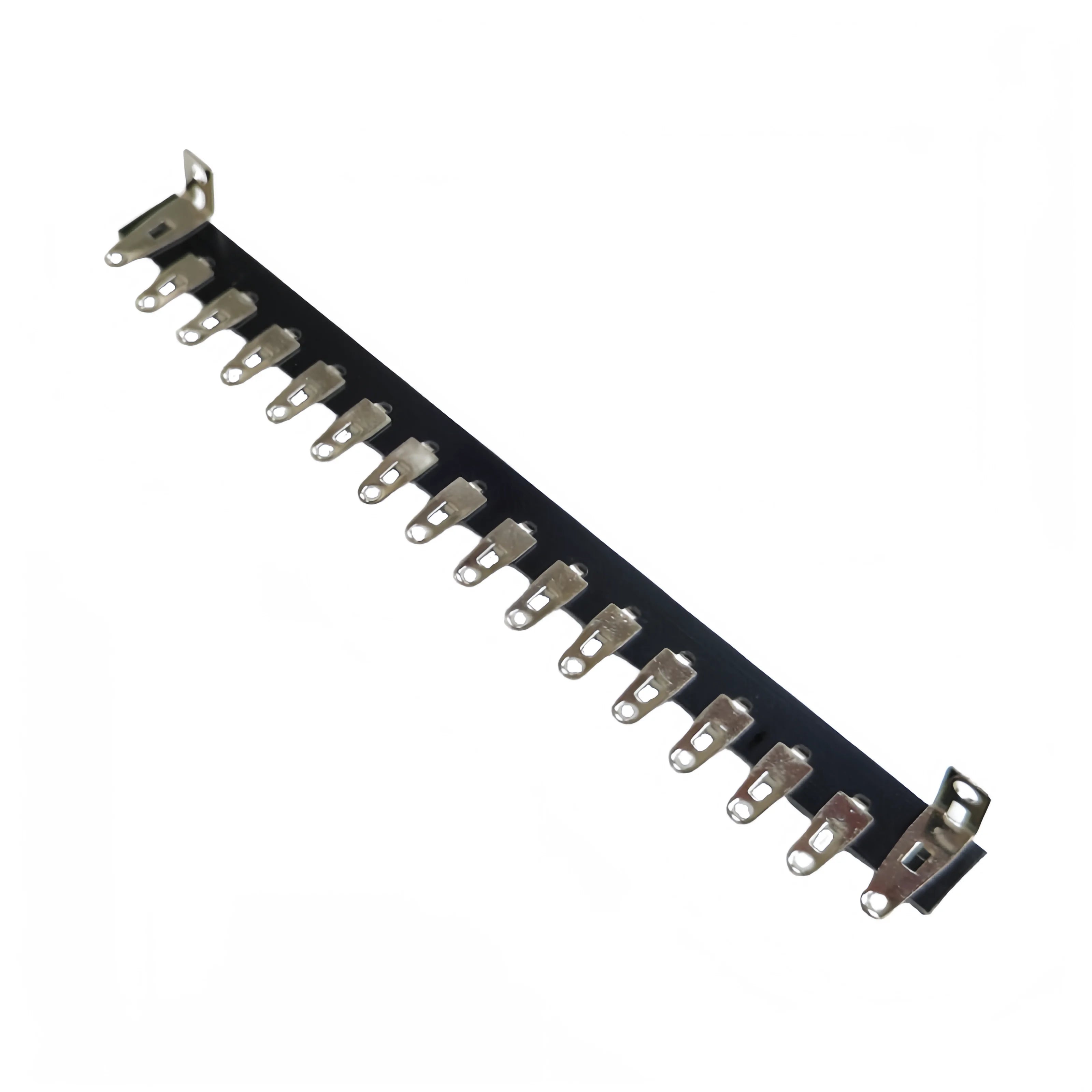 Ampmart 2-28Pins Tag Strip Silver Pins Plated Audio Strip Tag Board ,For Guitar Amplifiers HIFI DIY.