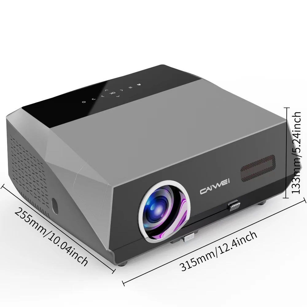 4K auto focus movie projector 3800 ANSI 2.4+5G wifi bluetooth 1080P full hd HDR android tv video daytime projector home theater