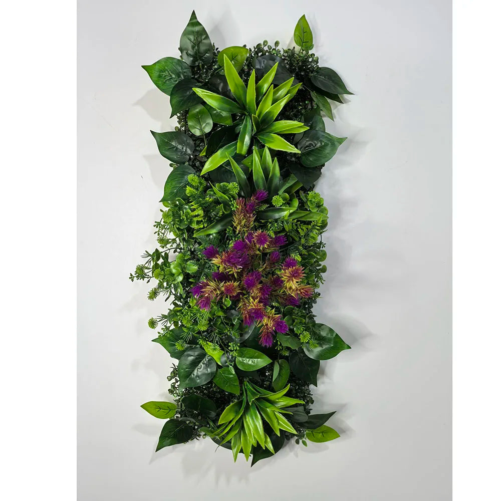 25*75CM Artificial Lawn  Plant Green Imitation Grass Plant Wall Panel Home Decoration Shingle Nail