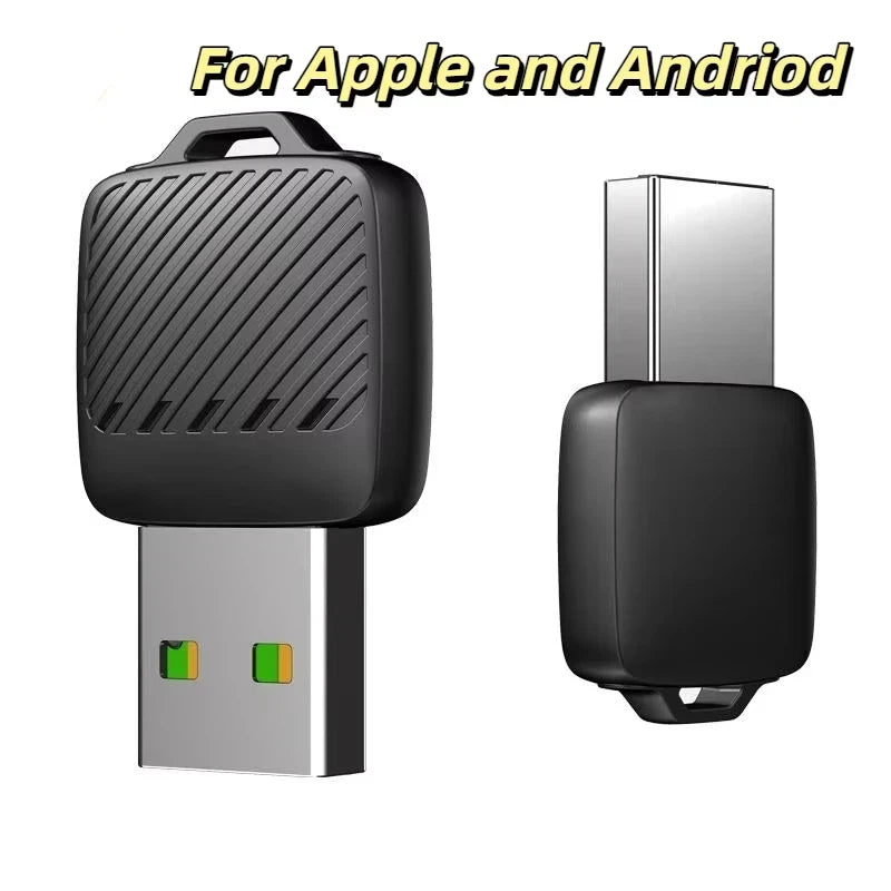 2- in-1  Wireless Android Auto Adapter Wireless CarPlay Dongle Car Intelligent Systems AI Smart Box For Car Wired CarPlay