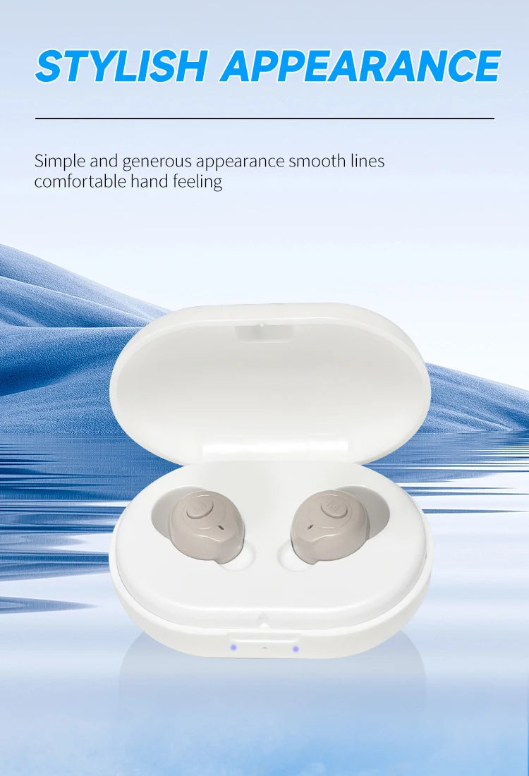 Rechargeable Hearing Aid Multiple noise reduction modes  Sound Amplifier Portable For Elderly People
