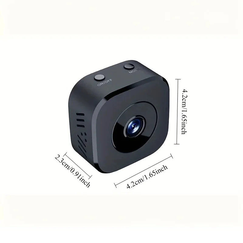 Security Camera 4K Mini Full Color Night Vision High Definition WiFi Monitor Waterproof Motion Detect Surveillance Smart Home