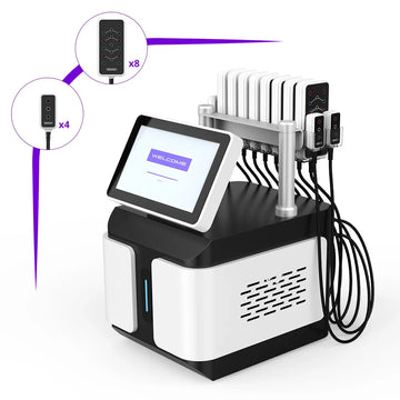 6D 160mW Lipo Pads Machine 6 Wavelengths Desktop Body Sculpting Equipment Home Use Beauty Instrument AU US IT ZA CN Plugs