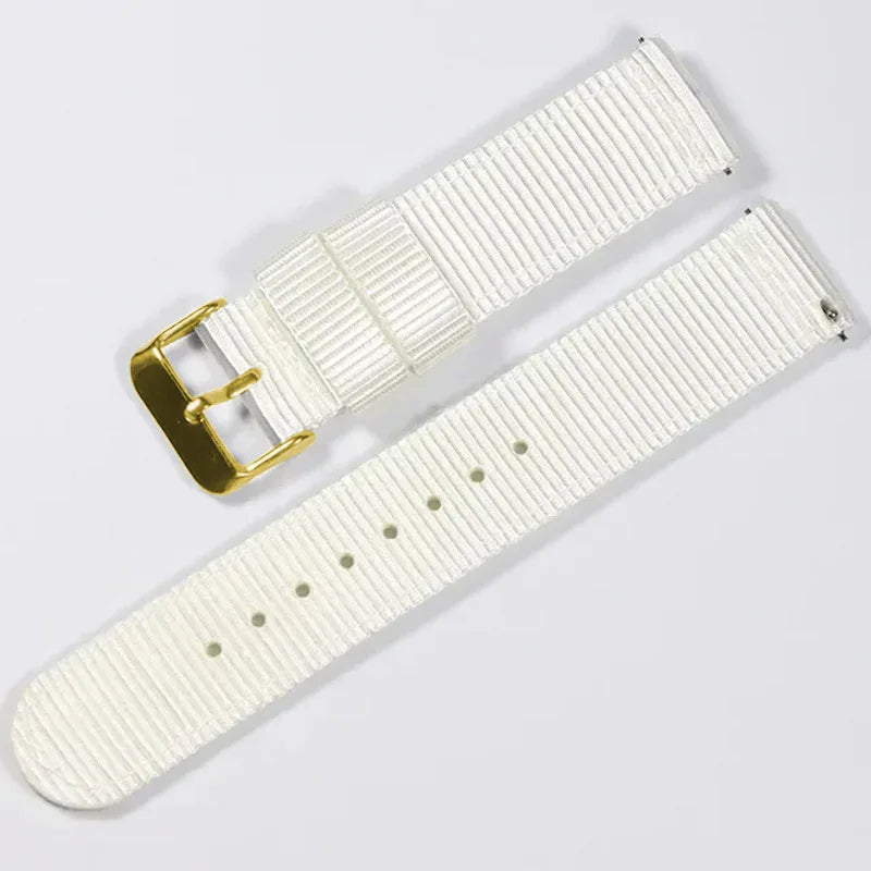 Nylon strap 18mm 20mm strap 22mm strap quick release design suitable for smart watches