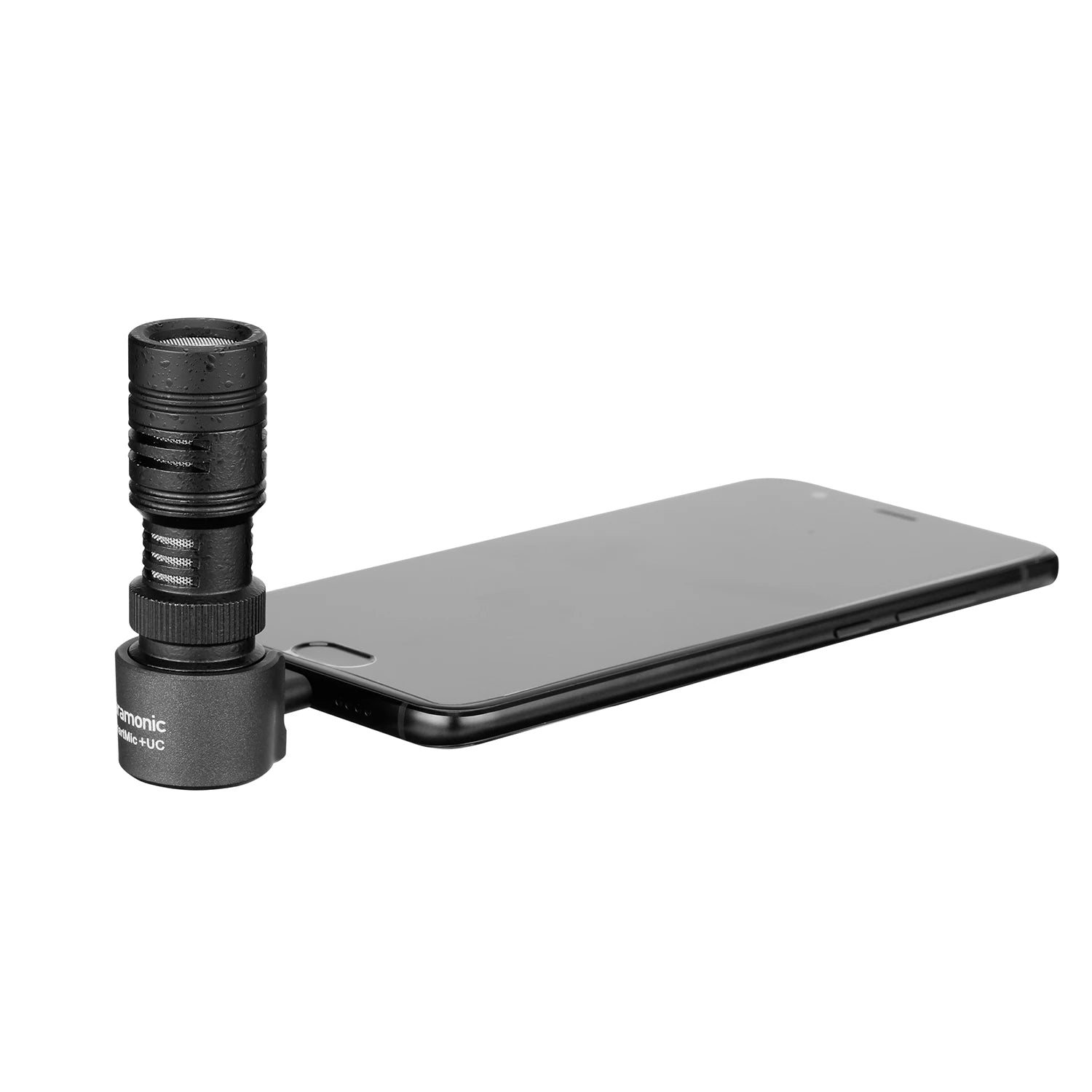 Saramonic SmartMic + Di/UC Type-C Directional Microphone with Foam Windscreen for IOS iPhone 13 11 7 7 plus Android Smartphones