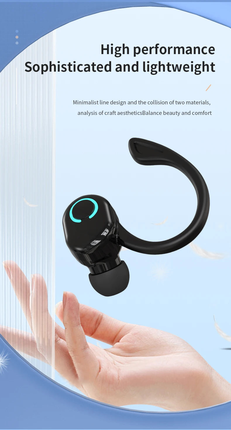 TWS Bluetooth 5.2 Earphones Wireless Headphones Mini Earphones Handsfree Waterproof Sport Music Headset Earbuds with Micphone