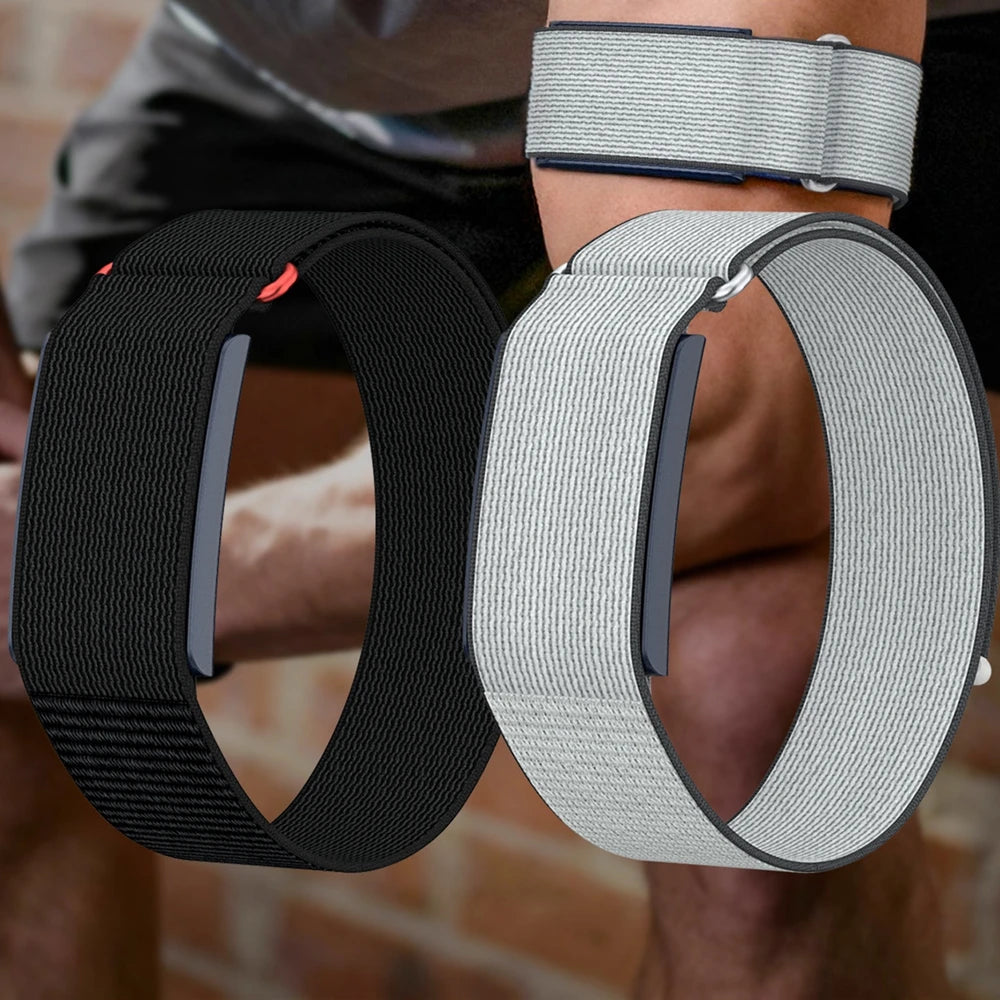 Bicep/Wrist Band For Amazfit Helio Strap Fitness Tracker Long Breathable Adjustable Nylon Strap for Arm/Ankle Wearing