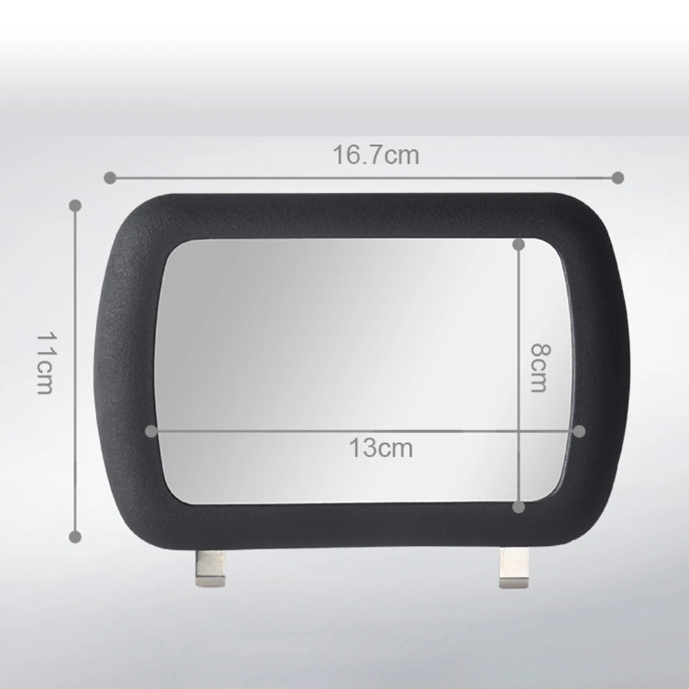 HD Mirror Car Makeup Mirror Three Gear Adjustment Sun Visor Plate Interior RearMirror Dimmable Touchscreen Auto Vanity Mirror