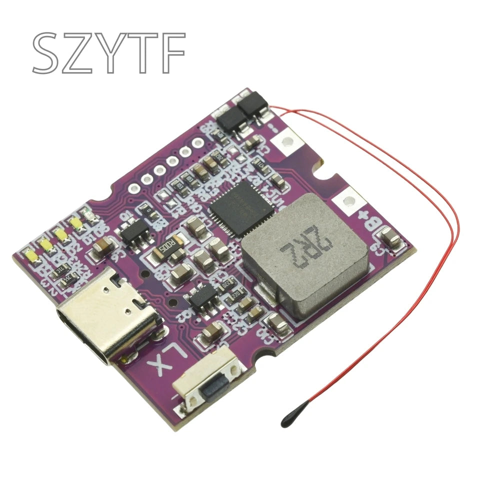 22.5W Power Bank Bidirectional Fast Charging Mobile Power Bank Module for Lithium Battery Charger Board Supports PD/QC2/3.0 QC4+