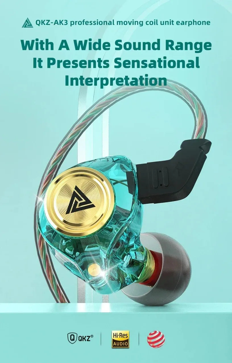QKZ CK5 FiLe Wired HiFi Earphones