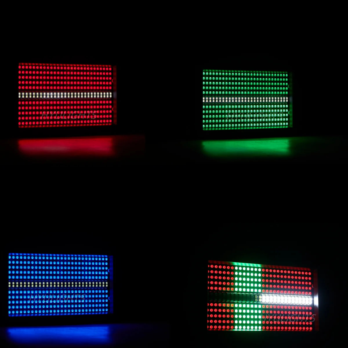 60W Mni LED Strobe RGBW 4in1 8 Zone White 8000K DMX Super Bright  Dj Wash Bar Strobe Stage Lighting Effects