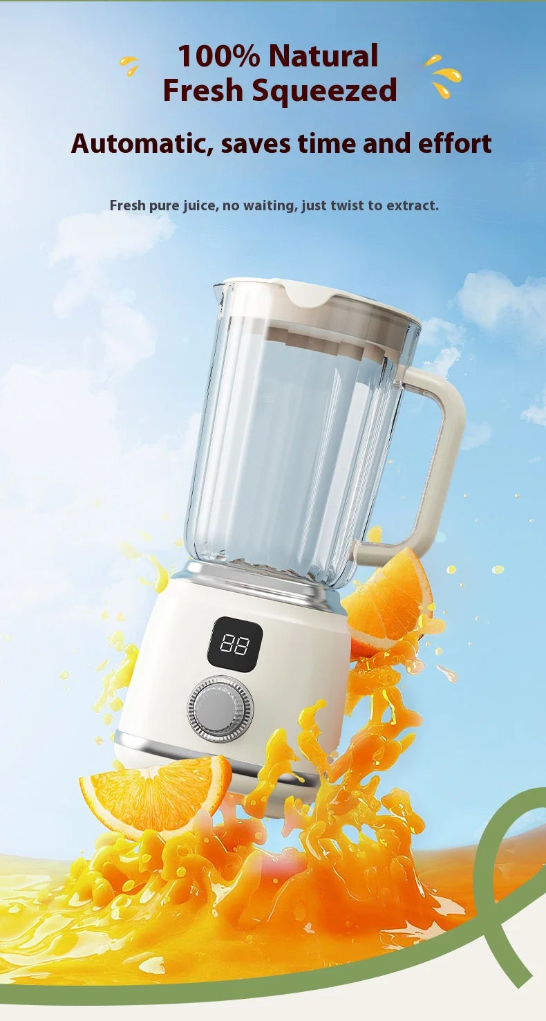 New Home Blender 10 Blades 3000mAH Multifunctional Juicer Ice Crusher Juice Extractor High Juice Rate Kitchen Tools