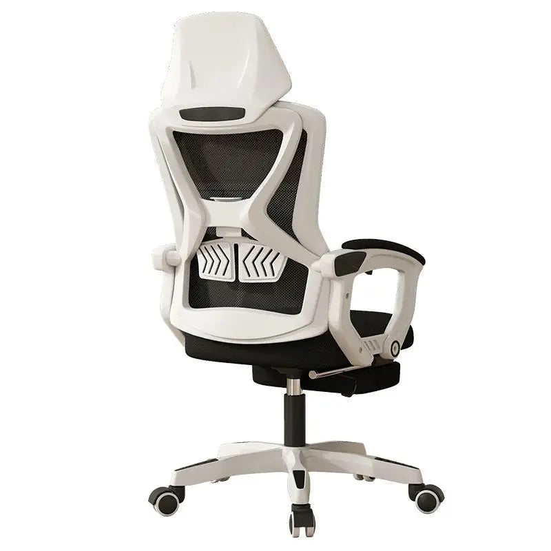 Office Ergonomic Chair Gaming Chair Mesh Office Chair with Rocking Function Armchair Relaxing Chair Adjustable Waist Support