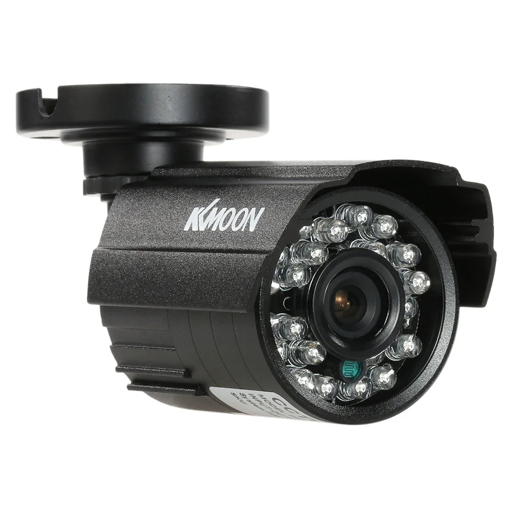 200TVL Analog Camera CCTV Bullet Camera 24 IR Lamps Night Vision 1/3’’ CMOS IR-CUT Waterproof For Home Security PAL System