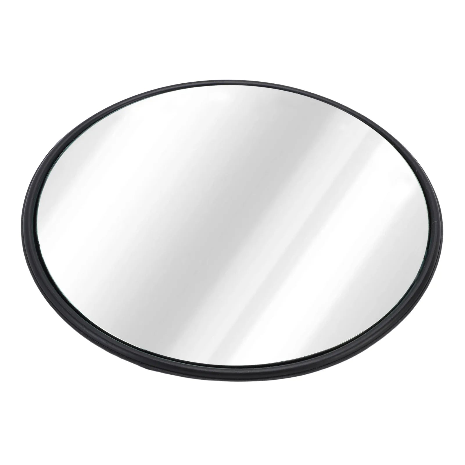 Curved Security Mirror Sturdy Backing Indoor Round Convex Mirror with Wall Mount Bracket for Garage Store Warehouse Parking Lot