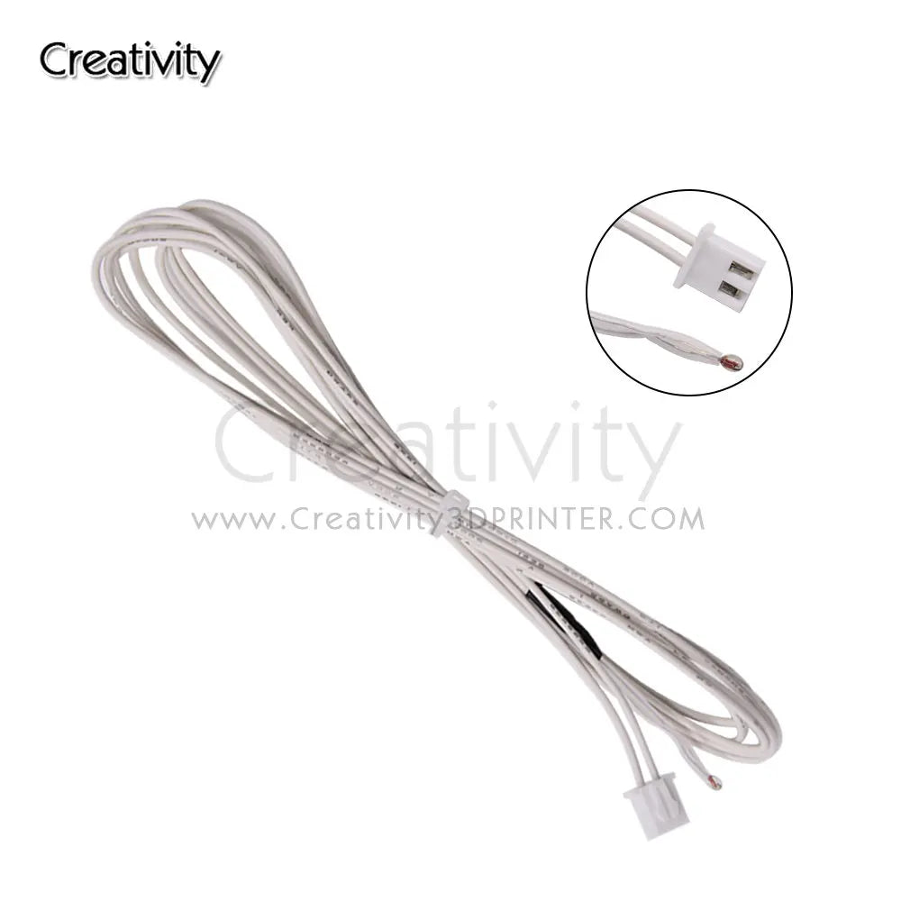 12V/24V 40W Cartridge Heater XH2.54 Thermistor NTC 100K 3950 Wire 1M for Ender 3 CR10 Ender3V2 3D Printer J-Head Hotend