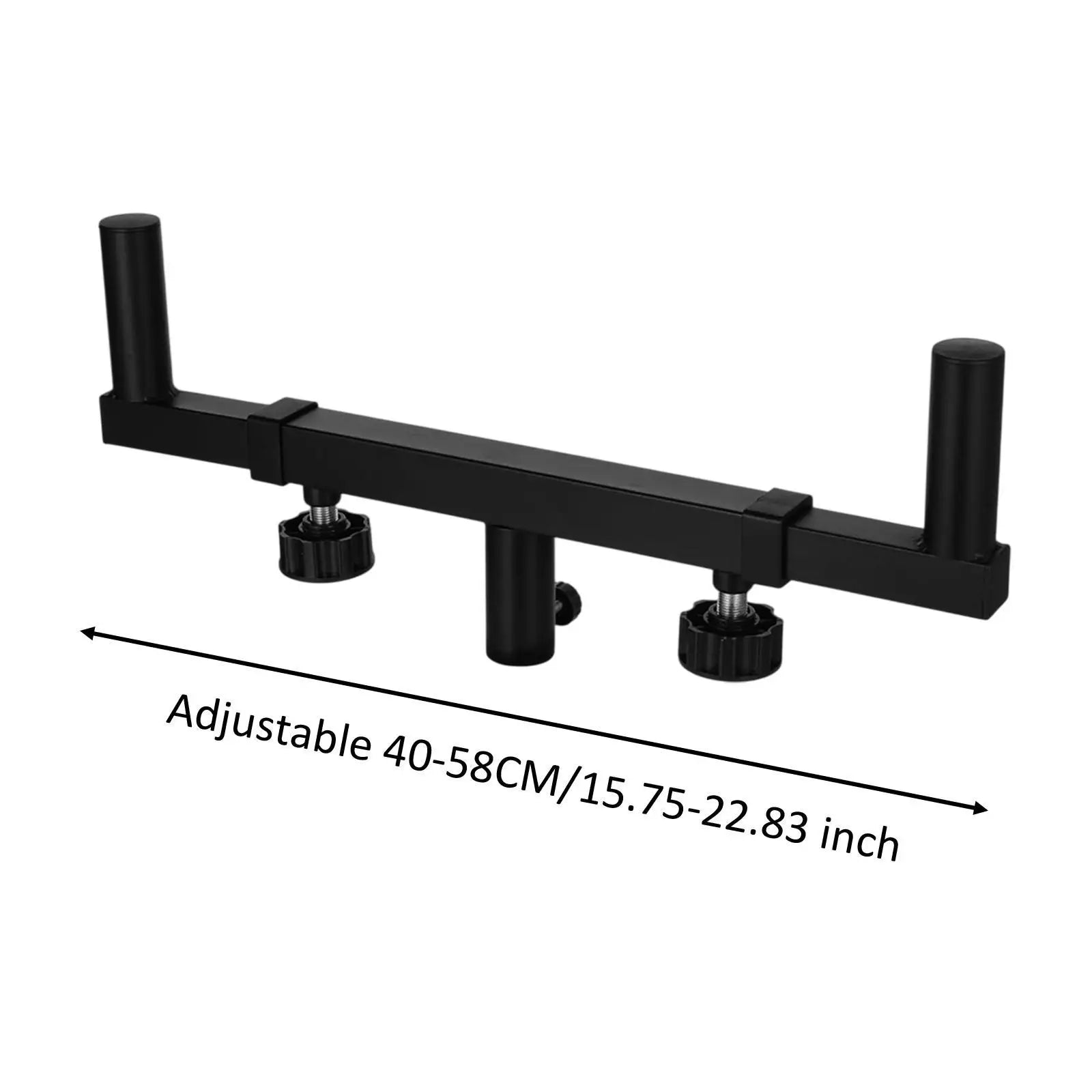 Speaker Stand Double Speaker Pole Mount Sturdy Space Saving Easy to Assemble