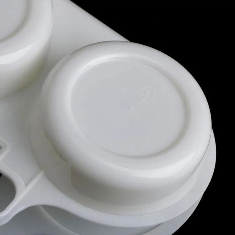 1pcs Egg Box Kitchen Microwave Oven Round Shape Egg Steamer Cooking Mold Egg Poacher Egg Tool
