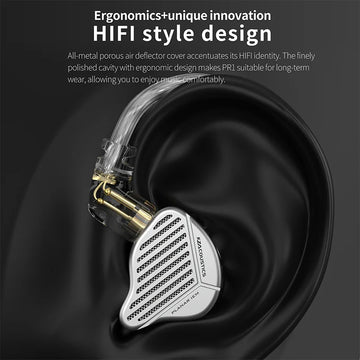 KZ PR1 Planar Driver In Ear Wired Earphones Music Headphones HiFi Bass Monitor Earbuds Sport Headset