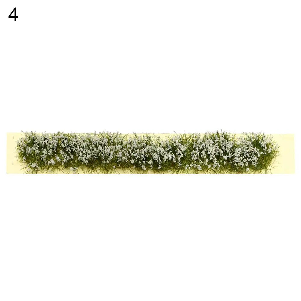 DIY Miniature Garden Decor Durable Static Scenery Model Landscape Wargame Grass Tufts Building Layout Sand Table Flower Cluster