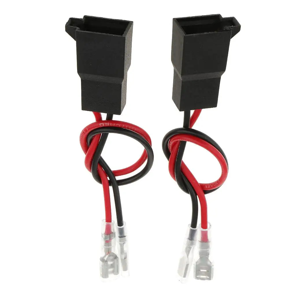 2 Pcs Car Audio Speaker Wiring Harness Adapter Connector PC2-805 for Audi for vw Etc ABS Plastic Car Audio Accessory