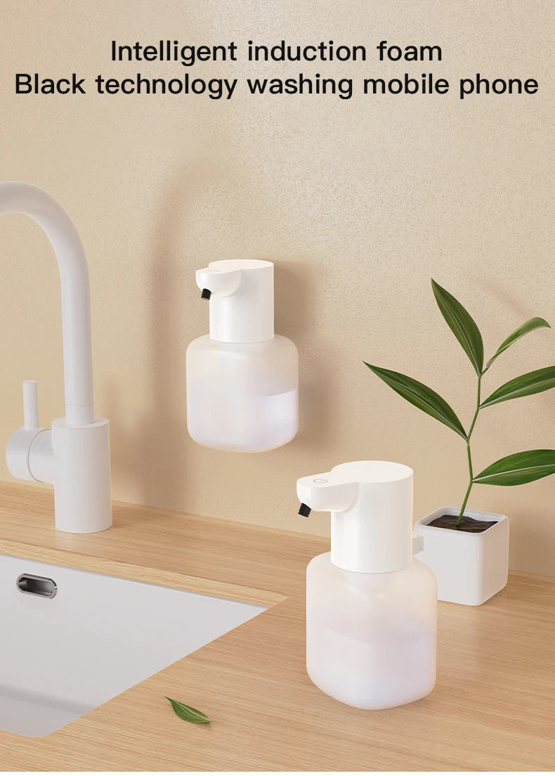 500ML P6 Large Capacity Contactless Intelligent Induction Automatic Sense Soap Dispenser Electric Hand Sanitizer Washing Machine