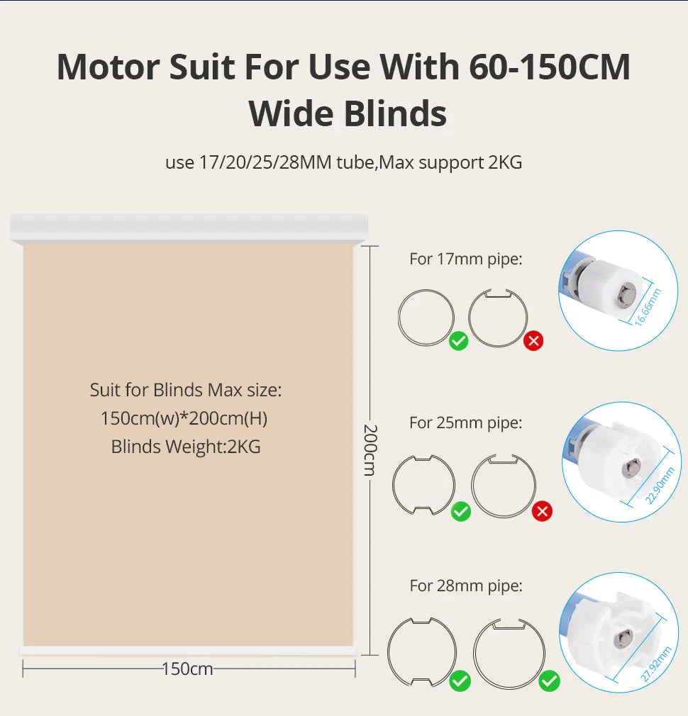 Zemismart Zigbee Electric Roller Blinds Motor for 17 25 28mm Tube Battery Powered Smart Curtain Engine Work with Tuya Smart App