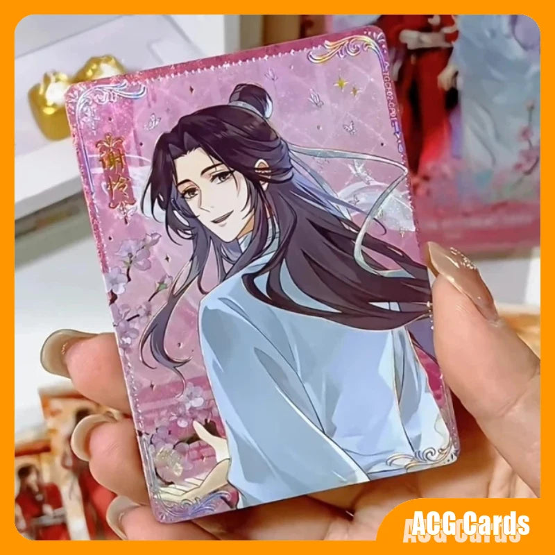 In Stock Tianguan Blessing Four Seasons Card Anime Anniversary Edition Collected Card Blind Box Original Nice Festival Gift Toys
