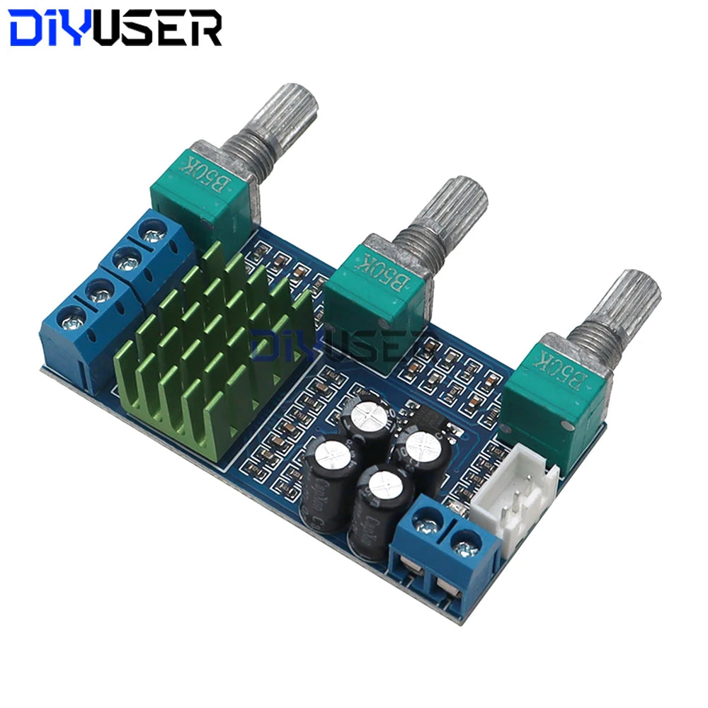 TPA3116D2 80W+80W Stereo Amplifier Board, Hi-Fi Digital Audio Power Amp Module for Home Theater Car Audio DIY Speaker
