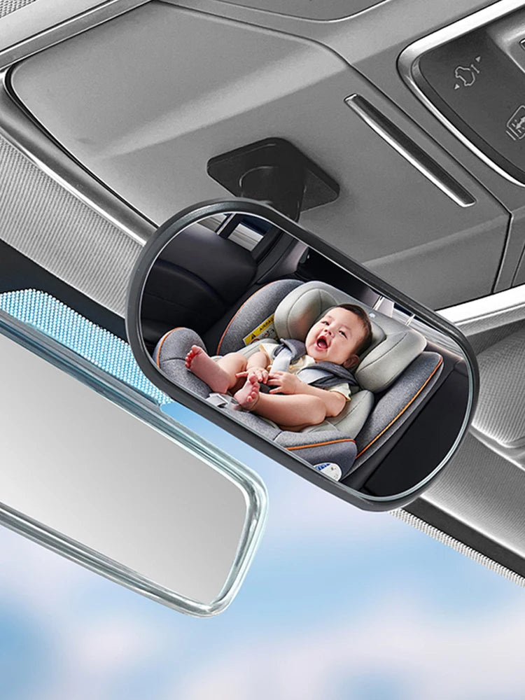 Baby Car Mirror 360° Adjustable Rear View Mirror Automotive Rearview Baby Observation Mirror Car Interior Accessories