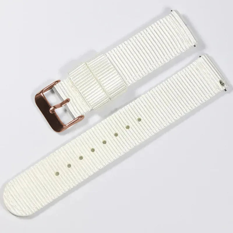 Nylon strap 18mm 20mm strap 22mm strap quick release design suitable for smart watches