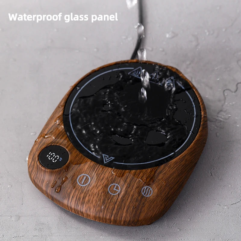 100°C Cup Heater Coffee Mug Warmer Hot Tea Makers Warmer Coaster 5 Gear Temperature Cup Heaters Coffee Milk Tea Heating Pad 220V