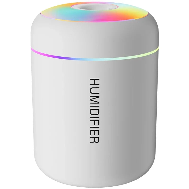 Portable Mini Air Humidifier USB Electric Aroma Diffuser Essential Oil Purifier Aromatherapy Mist Maker Lights for Car Home