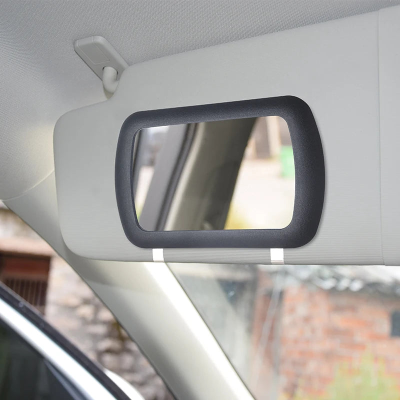 HD Mirror Car Makeup Mirror Three Gear Adjustment Sun Visor Plate Interior RearMirror Dimmable Touchscreen Auto Vanity Mirror