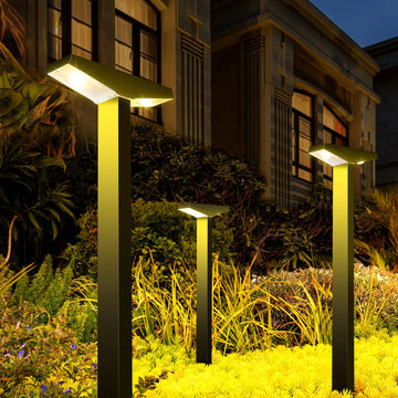 Solar-Powered Lawn Lights, Outdoor Waterproof Ground Lights, Suitable for Courtyards, Paths, Gardens, Lawns, Camping, Outdoor Areas, and Deck Ambiance Decoration and Landscaping