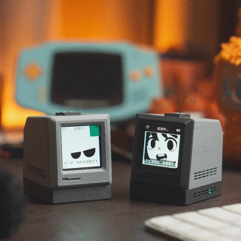 Alarm Clock AI Desktop Robot Customizable DIY ESP32－S3MAX Chat Robot Voice Dialogue Recognition 3D Printing Voice Assistant