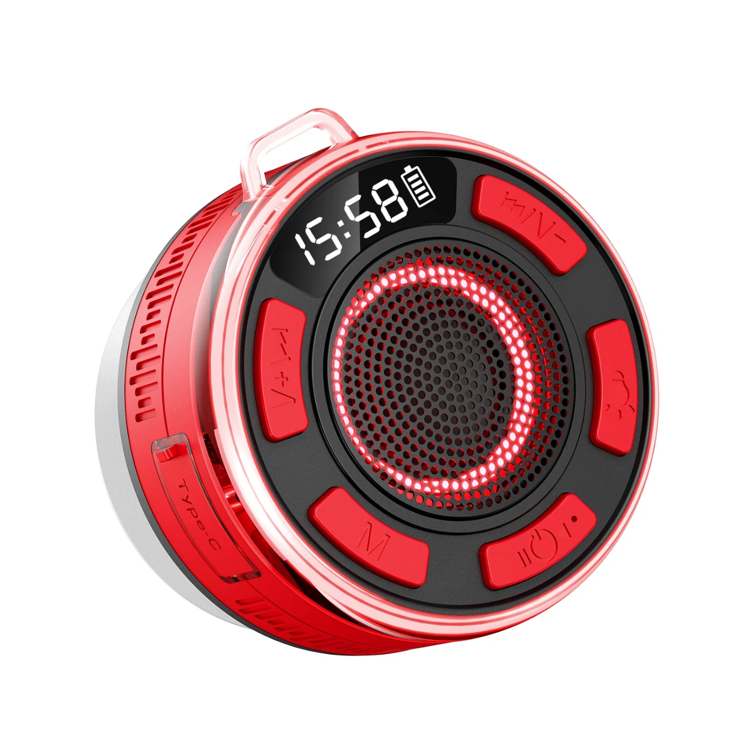 Wireless Bluetooth S3 Speaker IPX7 Waterproof LED Light Strong bass Bluetooth speaker Type-C S3 IPX7 Waterproof 1100mAh with Mic