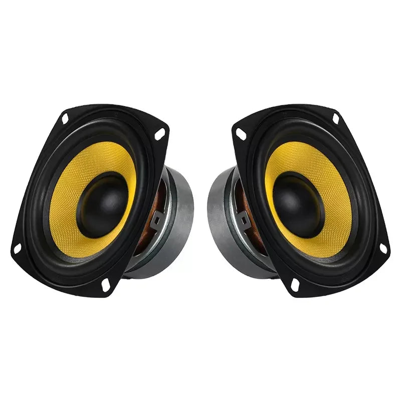 KYYSLB 4 Inch Full Range Speaker Unit 30-80W Home Theater Systems Amplifier LoudSpeaker Car Audio Drive Speakers Unit