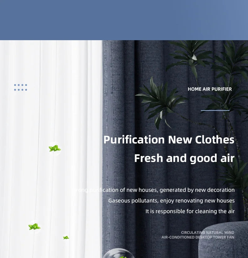 TINSOL New Mini Air Purifier HEPA Filter uses negative ion technology to eliminate formaldehyde odors smoke and dust particles