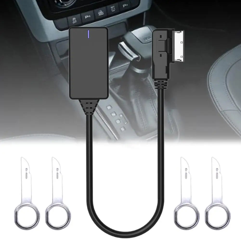AMI MMI MDI Wireless Aux Bluetooth Adapter Cable Audio Music Auto Bluetooth For Audi A3 A4 B8 B6 Q5 A5 A7 R7 S5 Q7 A6L A8L A4L