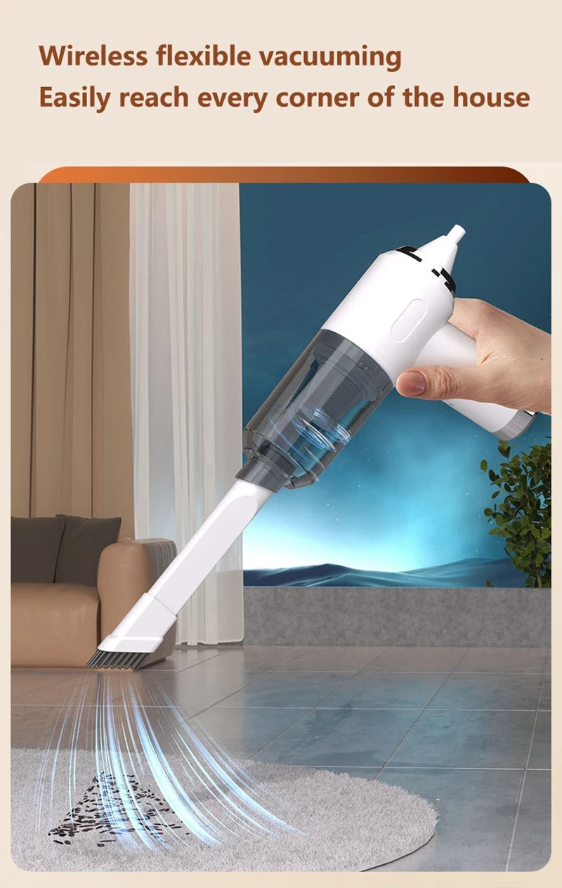 2900000PA Wireless Vacuum Cleaner Convenient Blowing And Suction Integrated Handheld Car Mounted Household Dust Collector 2026