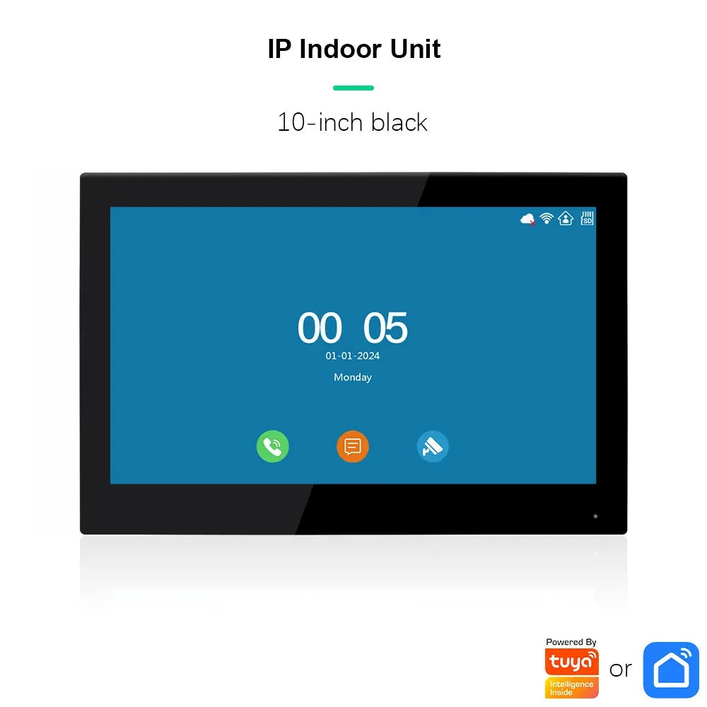 ANJIELO 5IN1 Unlock AI Face Recognition Video Intercom Smart Doorbell Villas High-rise Buildings Apartment Office TUYA Smart
