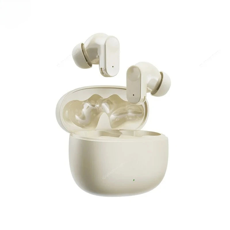 Wireless Bluetooth Earbuds Comfort Fit Metal Diaphragm Hi-Fi Sound Long Battery Life Earphones ENC Noise Cancellation With Mic