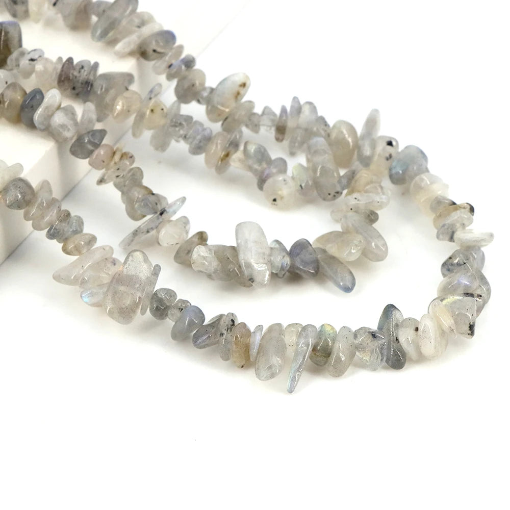3-5mm/5-8mm Natural Garnet Amethyst Aquamarine Beads Irregular Freeform Chip Gravel Shape Stone Bead DIY Jewelry Making Bracelet