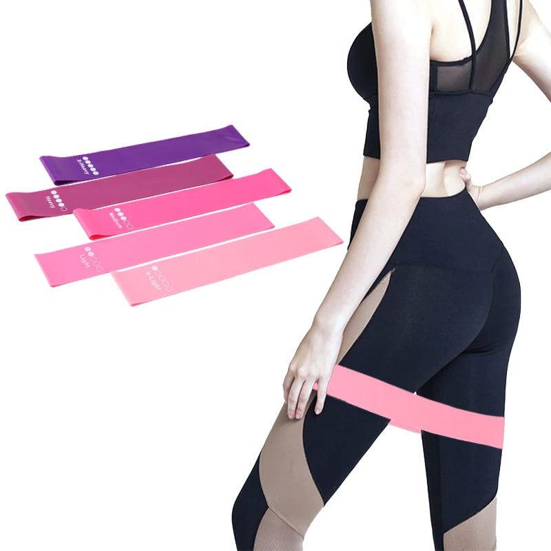 Fitness Elastic Band Resistance Band Yoga Exercise Training Gym Fitness Sports Ring Sports Crossfit Resistance Bands