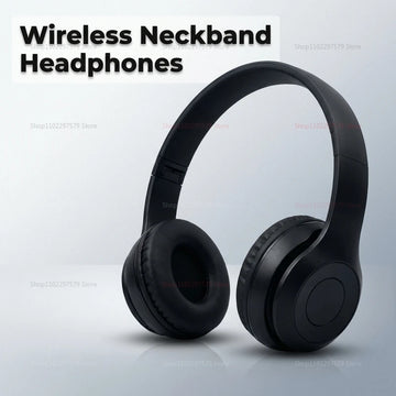 Wireless Bluetooth Headphones Head Mounted P47 Foldable Bass Sport Earphones Universal for Mobile Computer PC Gaming Running Gym