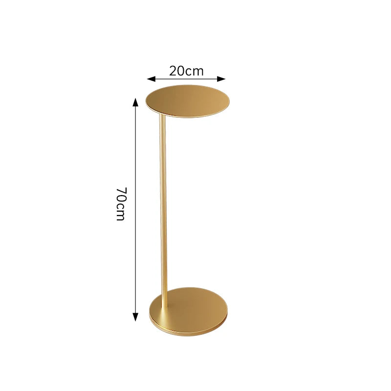 Corner Side Table for Living Room Narrow Sofa Gap Mini Coffee Table Outdoor Small Side Desk