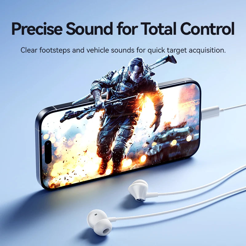 Vention USB Type C Headphones HiFi Bass Stereo Volume Control Mic 3.5mm Dolby Sound Wired Earbuds For Samsung S25 iPhone 17 16